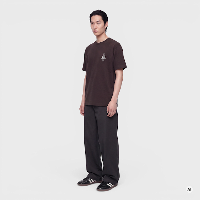 C. P. Company SS Comfort Logo T-Shirt black Undefinierte Farbe 106841 2