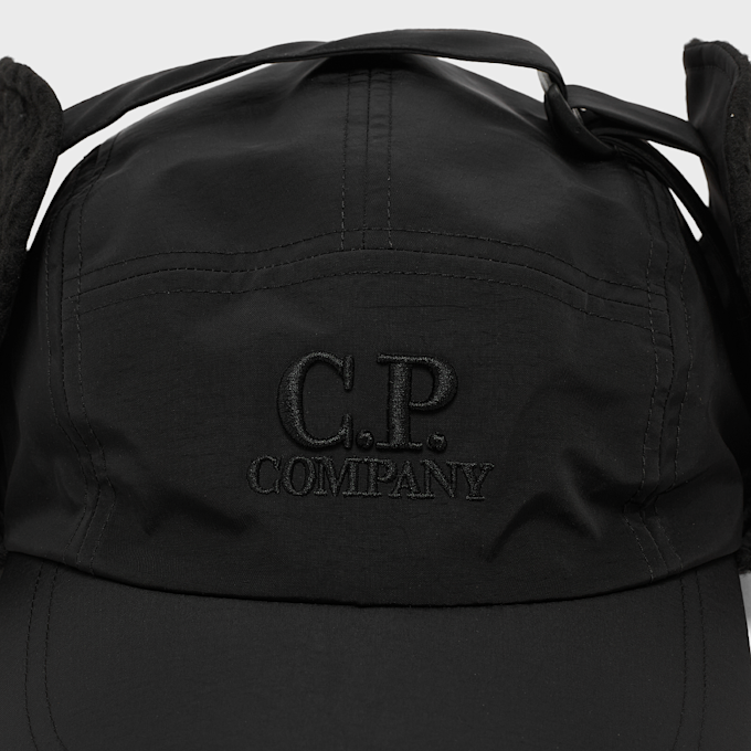 C. P. Company Baseball Cap In Chrome-R zwart 106848 4