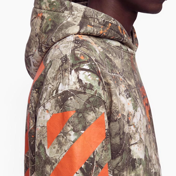 L/AB c/o Off-White Camo Printed Diag Hoodie camouflage 107250 4