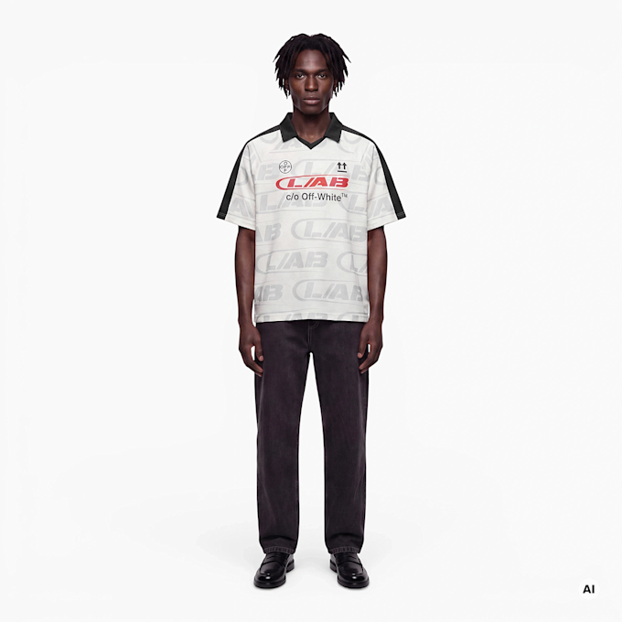 L/AB c/o Off-White Off Active Jersey wit 107249 2