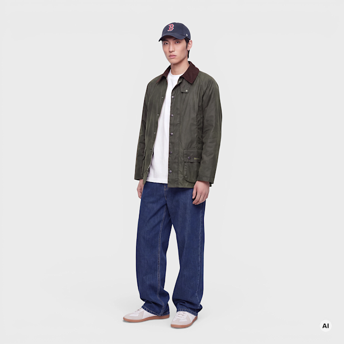 Barbour Classic Beaufort Wax Jacket olive Undefined Color 107333 2