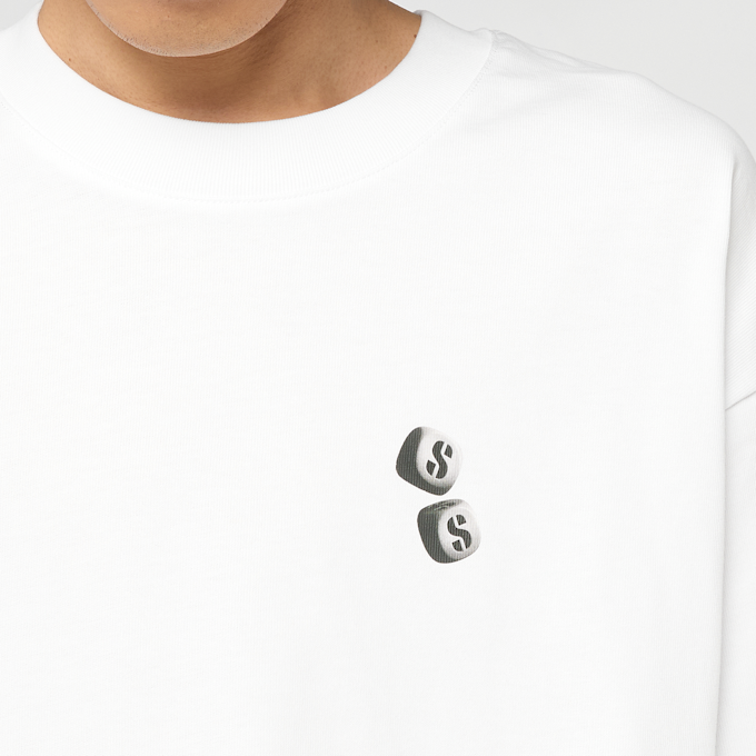 solebox Dice Tee blanc 108573 4