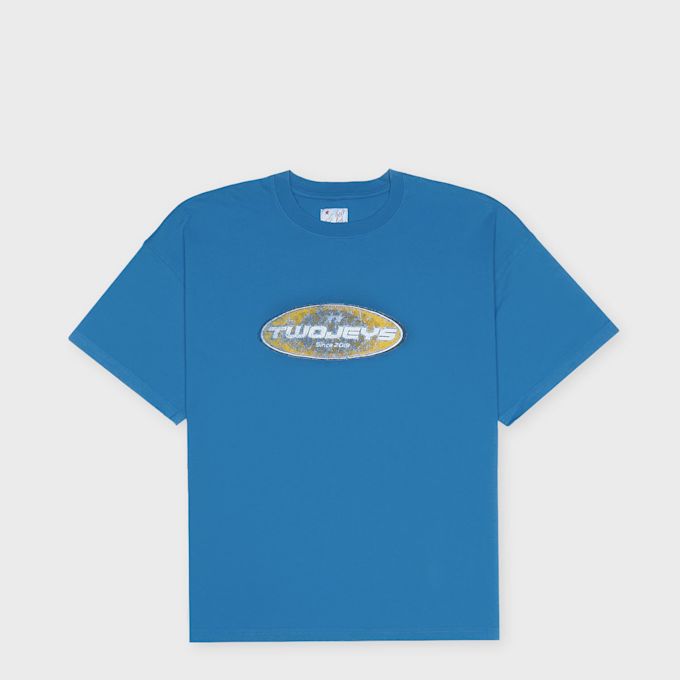 TwoJeys Twojeys Speedway Blue Tee blauw 109551 1