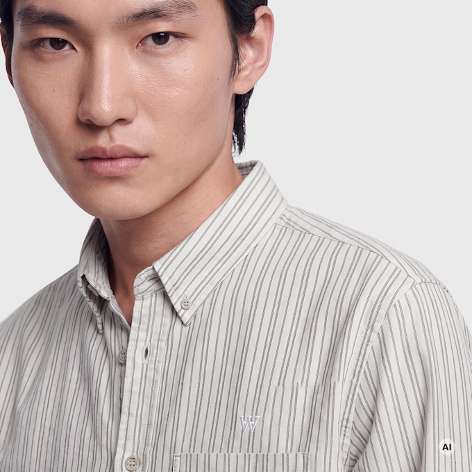 Wood Wood Adam Shirt grau 125999 4