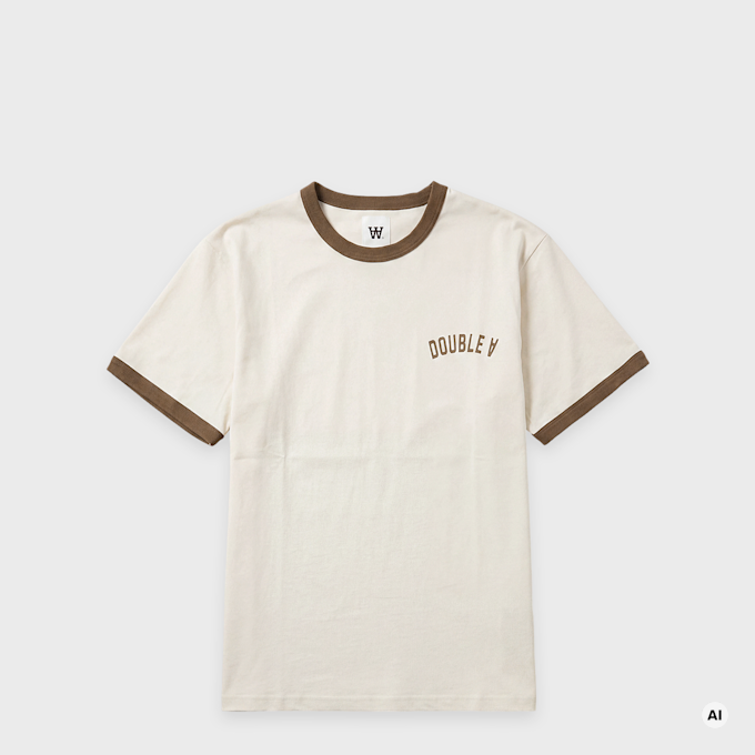 Wood Wood Parker Tee Arhie beige 126000 1