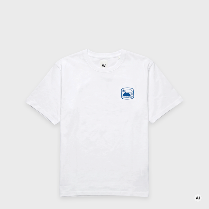 Wood Wood Ace Outsider T-Shirt bright white Undefinierte Farbe 126005 1
