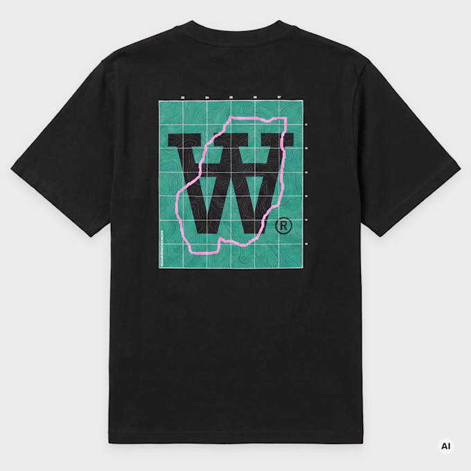 Wood Wood Liam Map Tee black Undefined Color 126009 1