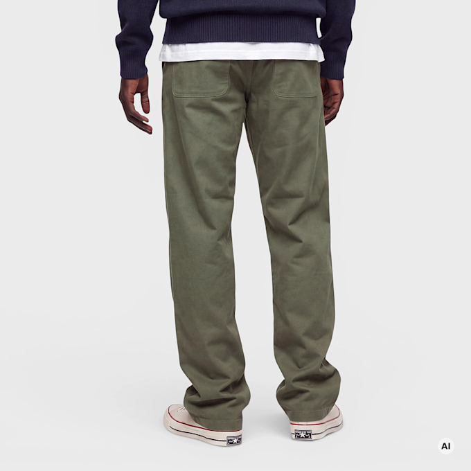 Wood Wood Maison Trousers vert 126006 3