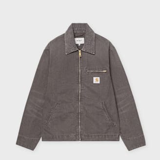 Carhartt WIP Detroit jacket Noliner グレー Buy Carhartt WIP Detroit Jacket in grey | I034819-3MB.40 at MBCY