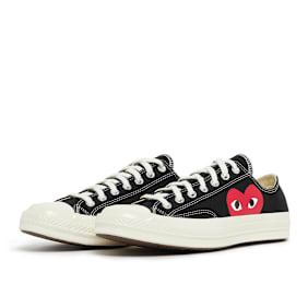 Comme des Garcons Play Chuck Taylor Low schwarz