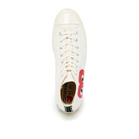 Comme des Garcons Play Chuck Taylor High beige