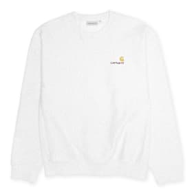 Carhartt WIP American Script Sweatshirt grau