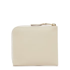Comme des Garcons Wallet Classic Leather Line weiß