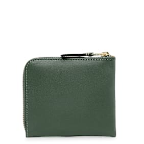 Comme des Garcons Wallet Classic Leather Line green