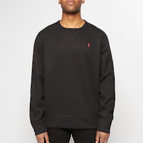 Polo Ralph Lauren Fleece Crew Sweater zwart