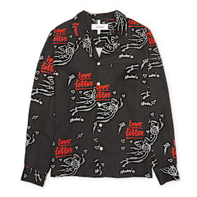 Soulland André Love Letter Joe Shirt black