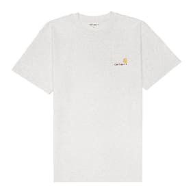 Carhartt WIP S/S American Script T-Shirt grijs