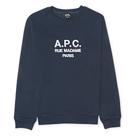 A.P.C. Sweat Rufus blue