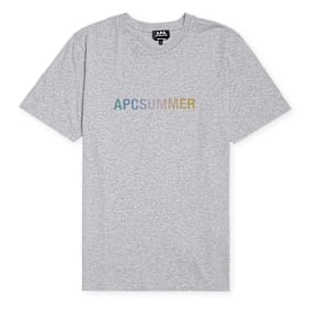 A.P.C. T-Shirt Viktor grau