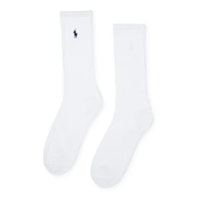 Polo Ralph Lauren Crew Socks (6 Pack) wit