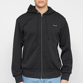 Comme des Garcons Play Play Big Heart Sweatshirt black