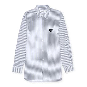 Comme des Garcons Play Shirt Woven blauw