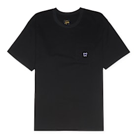 Needles TEE-SHIRT graphite sombre/black black