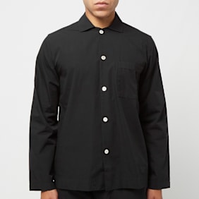Tekla Long Sleeve Shirt solid zwart