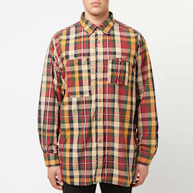 Engineered Garments Work Shirt Olive Cotton Ripstop multi-colour