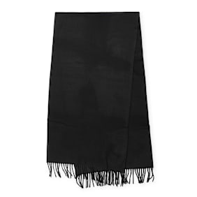 Acne Studios Fringe Wool Scarf black