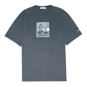 UNDERCOVER TEE signal green/black blauw