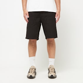 Carhartt WIP Double Knee Short Marshall Canvas schwarz