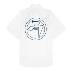 Ambush Circle Emblem Shortsleeve Shirt Weiss