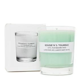 A.P.C. Bougie Parfumeé Candle toumbac groen