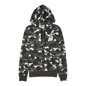 A Bathing Ape City Camo Large Ape Head Hoodie schwarz