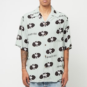 Wacko Maria Hawaiian Shirt S/S ( Type-4 ) green