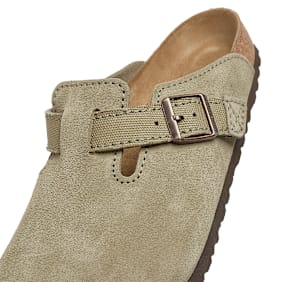 Birkenstock Boston Suede Canvas grün
