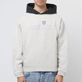 ERL Venice Grey Knit Hoodie grijs