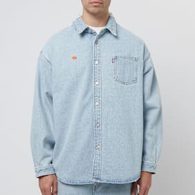 ERL x Levi’s Jeans Shirt blau