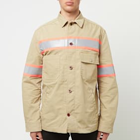 Junya Watanabe MAN PU Jacket burgundy beige