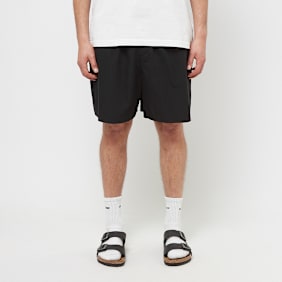 Tekla Poplin Pyjama Shorts zwart