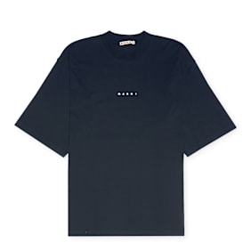 Marni Custom Slim Fit Jersey Crewneck T-Shirt blau