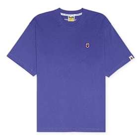A Bathing Ape One Point Relaxed Fit Tee purple