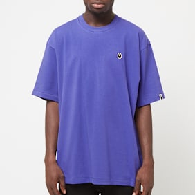 A Bathing Ape One Point Relaxed Fit Tee purple