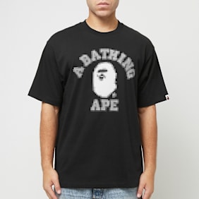 A Bathing Ape Pixal College Relaxed Fit Tee M black