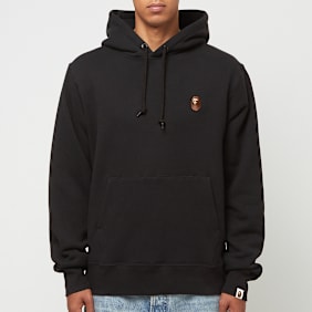 A Bathing Ape One Point Pullover Hoodie zwart
