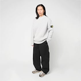 Stone Island Track-Jacke Paris aus Jacquard mit Reißverschluss grau