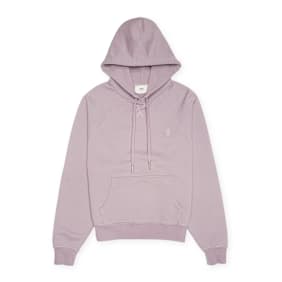 AMI PARIS Boxy Hoodie purple