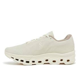 On x Invincible Cloudmonster 2 beige