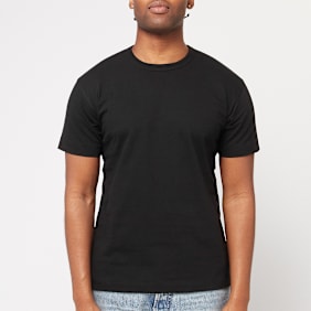 Comme des Garcons Play Small Red Heart Neck T-Shirt Black zwart